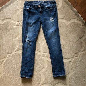 Women’s Aeropostale Jeans Bayla skinny crop size 6
